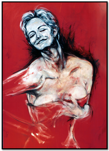 1,0 x 1,4 m, Acryl auf Leinengewebe, 1999