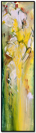 0,40 x 1,40 m, Acryl auf Leinen