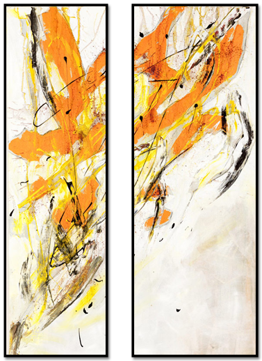 0.80 x 1.40 m, Acryl auf Leinen