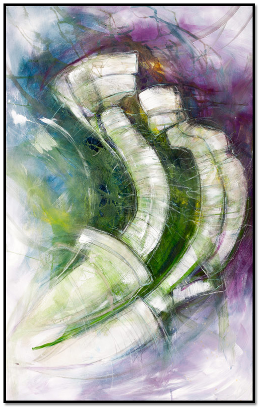 1.0 x 1.6 m, Acryl auf Baumwollgewebe