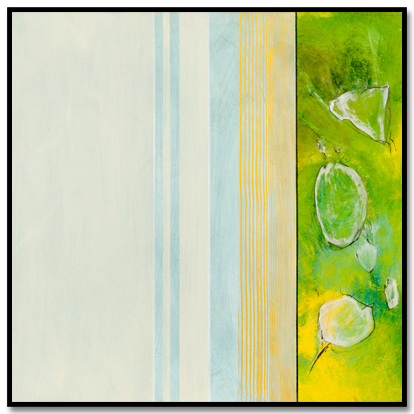 0.80 x 0.80 m, Acryl auf MDF Platte