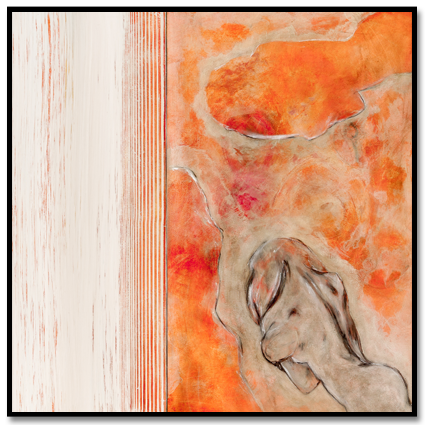 0.80 x 0.80 m, Acryl auf MDF Platte