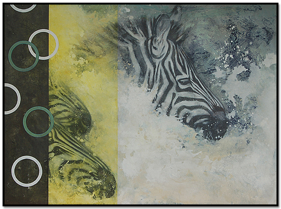 1,50 x 1,10 m, Acryl auf Hartfaserplatte, 2007